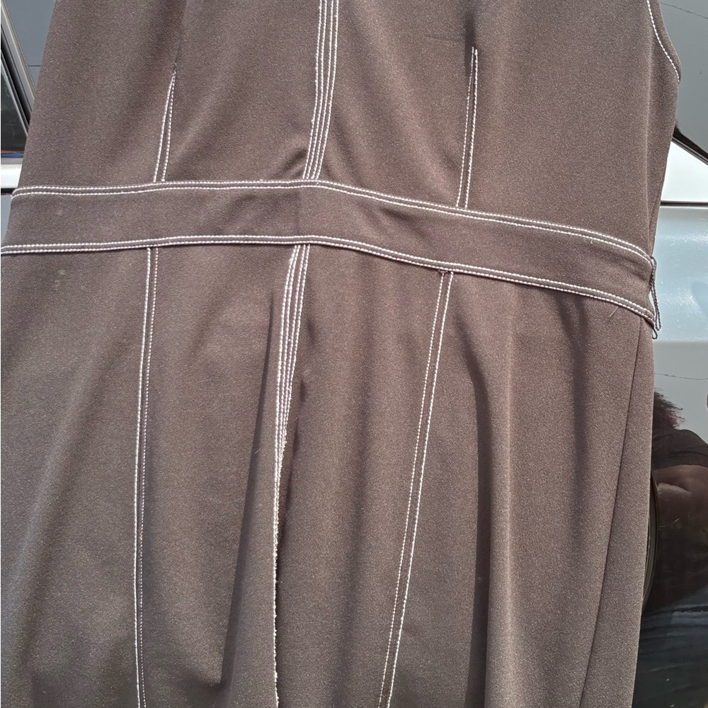 Elegant Brown Dress